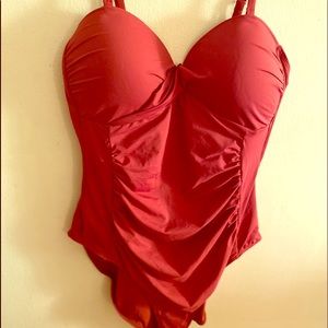 Plus size one piece bathing suit